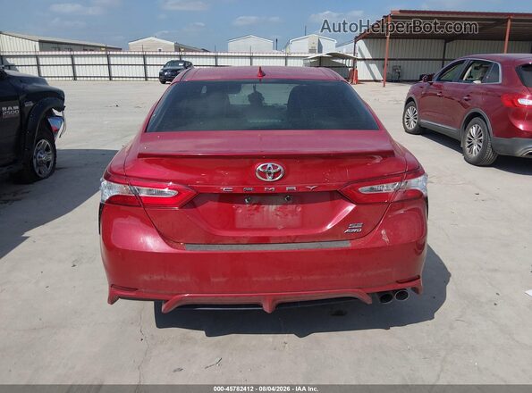 4T1J11BKXLU011845 2020 TOYOTA CAMRY Red 