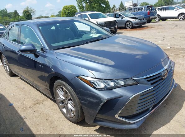 4T1J21FB3LU013590 2020 TOYOTA AVALON HYBRID Gray Vista interior trasera