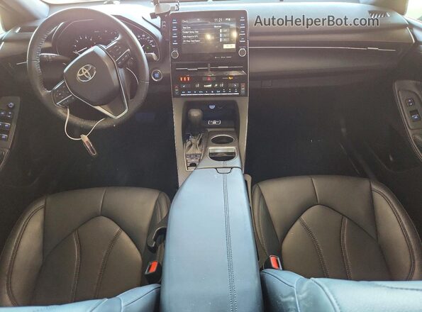 4T1JZ1FB1NU076024 2022 TOYOTA AVALON Угольный Вид панели приборов