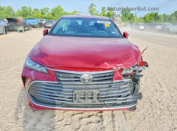 4T1JZ1FB8NU080460 2022 TOYOTA AVALON Red Front view