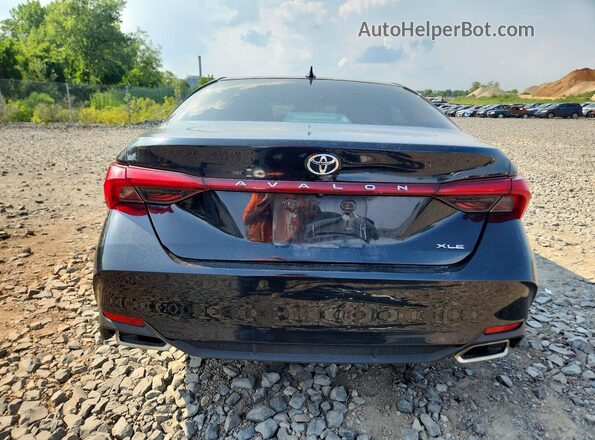 4T1JZ1FB9LU055256 2020 TOYOTA AVALON Black Rear view