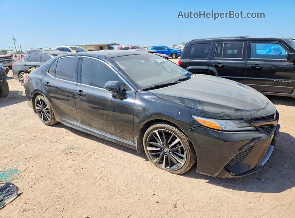 4T1K61AK1LU897240 2020 TOYOTA CAMRY Black Widok zestawu wskaźników