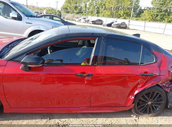 4T1K61AK1NU018757 2022 TOYOTA CAMRY Red Панорамний вид салону 360°