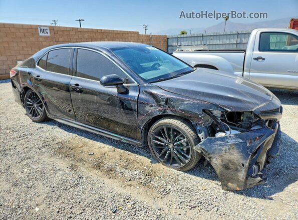 4T1K61AK2MU556513 2021 TOYOTA CAMRY Black Delantero derecho