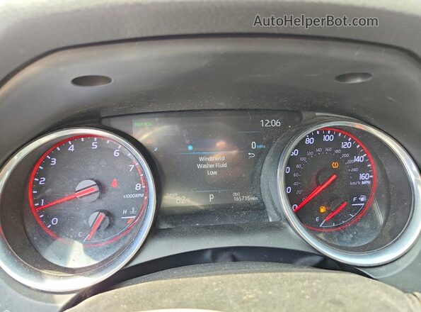 4T1K61AK3LU385382 2020 TOYOTA CAMRY Gray ხელსაწყოთა პანელის ხედი