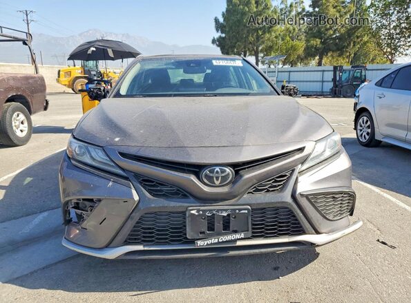 4T1K61AK3MU422500 2021 TOYOTA CAMRY Gray Vista frontal