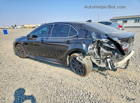 4T1K61AK3MU610143 2021 TOYOTA CAMRY Black უკანა მარცხენა