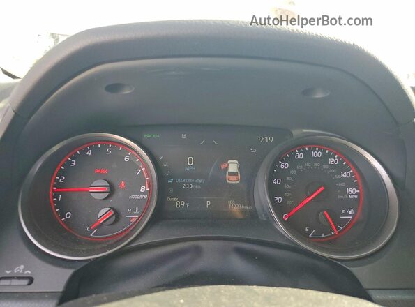 4T1K61AK3NU620074 2022 TOYOTA CAMRY Black Սարքավորումների վահանակի տեսք