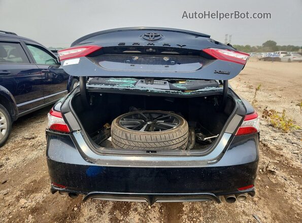 4T1K61AK4LU882702 2020 TOYOTA CAMRY Черный Вид сзади