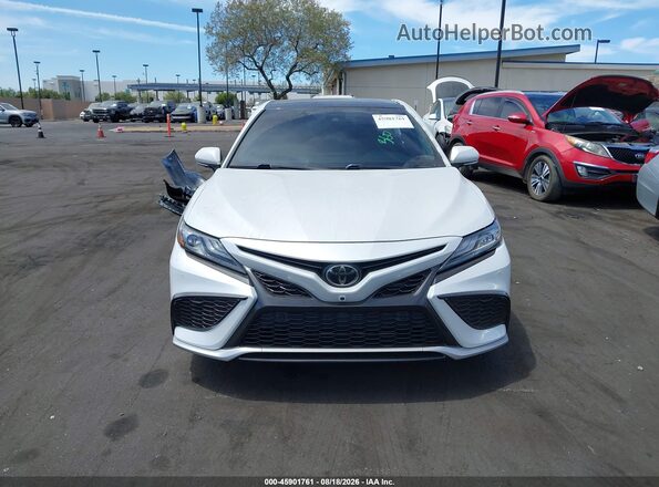 4T1K61AK8MU603799 2021 TOYOTA CAMRY White Սալոնի հետևի տեսք