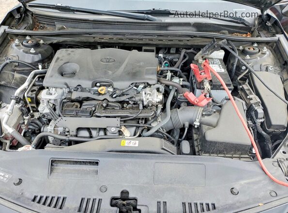 4T1K61BK2MU041526 2021 TOYOTA CAMRY Black უკანა სალონის ხედი