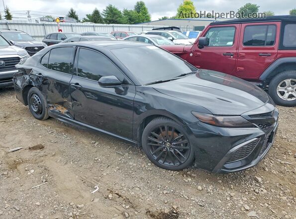 4T1K61BK2MU041526 2021 TOYOTA CAMRY Black წინა მარჯვენა