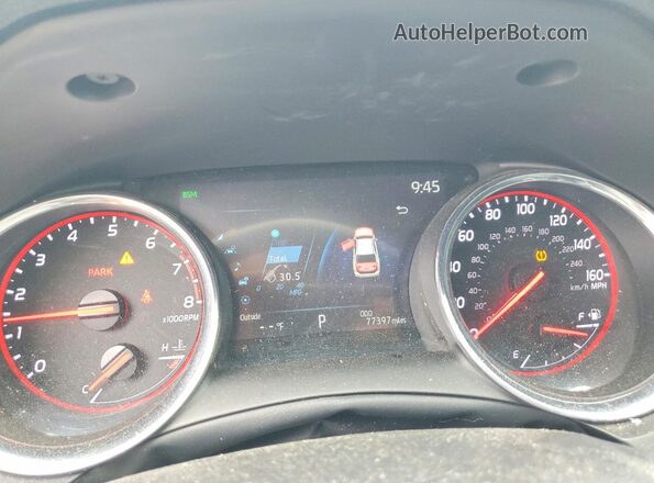 4T1K61BK4LU007795 2020 TOYOTA CAMRY Black Սարքավորումների վահանակի տեսք