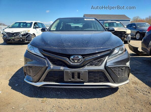 4T1K61BK8PU074759 2023 TOYOTA CAMRY Black Front view