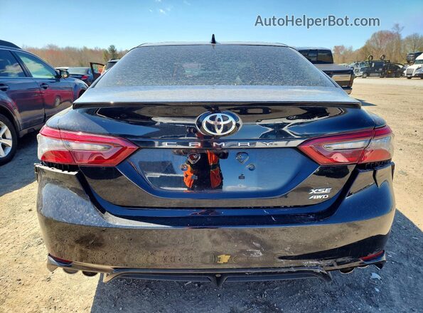 4T1K61BK8PU074759 2023 TOYOTA CAMRY Black Rear view