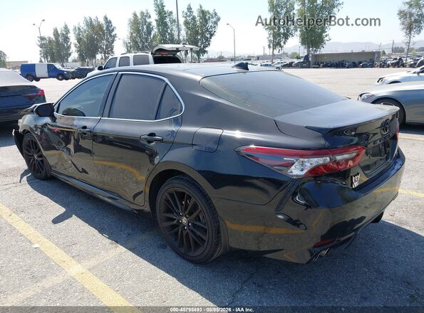 4T1KZ1AK4NU063134 2022 TOYOTA CAMRY Black Tył lewy