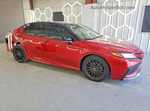 4T1KZ1AK7RU092410 2024 TOYOTA CAMRY Red Delantero derecho
