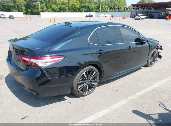 4T1KZ1AK9LU037951 2020 TOYOTA CAMRY Black Trasero derecho