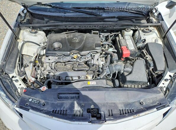 4T1L11BK3LU011792 2020 TOYOTA CAMRY White უკანა სალონის ხედი