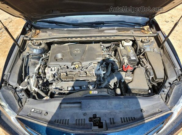4T1M11AK4LU955316 2020 TOYOTA CAMRY Blue Rear interior view