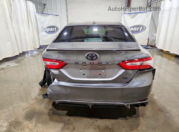 4T1M11AK4LU998344 2020 TOYOTA CAMRY Gray Հետևի տեսք