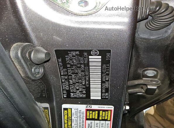 4T1M11AK6LU891313 2020 TOYOTA CAMRY Gray Widok komory silnika