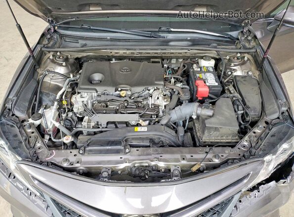 4T1M11BK6LU018966 2020 TOYOTA CAMRY Gray უკანა სალონის ხედი