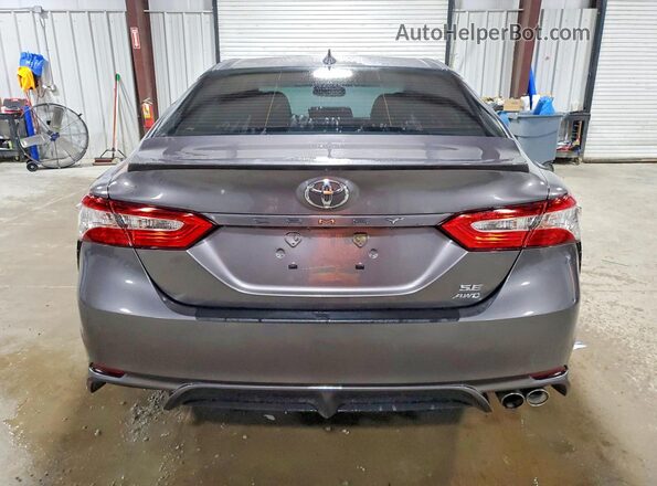 4T1M11BK6LU018966 2020 TOYOTA CAMRY Gray უკანა ხედი