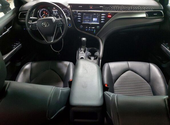 4T1M11BK6LU018966 2020 TOYOTA CAMRY Gray წინა პანელის ხედი