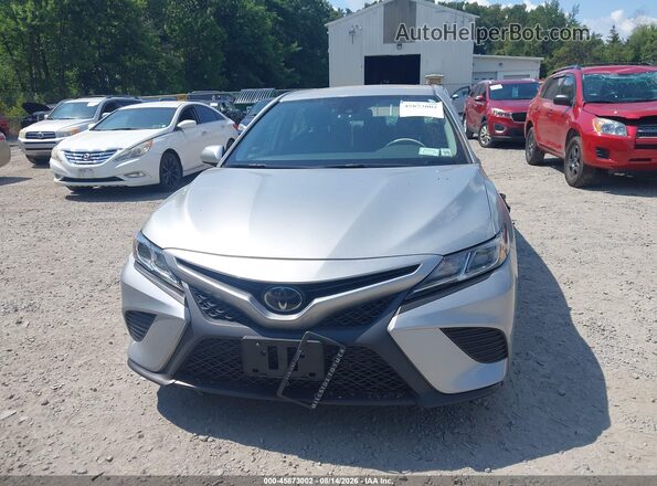 4T1M11BK8LU003594 2020 TOYOTA CAMRY Silver Սարքավորումների վահանակի տեսք