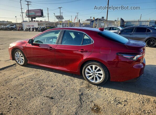 4T1R11AK1NU071021 2022 TOYOTA CAMRY Red Tył lewy
