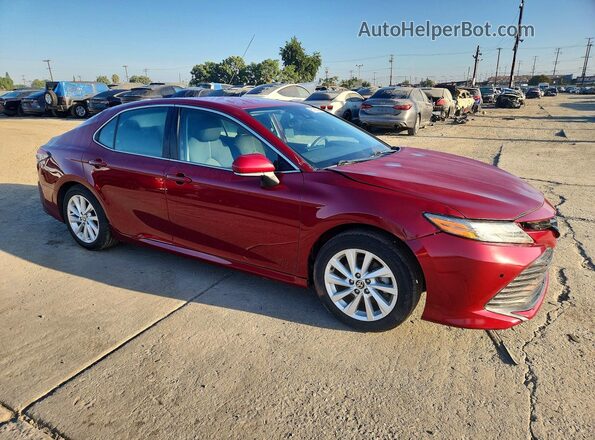 4T1R11AK1NU071021 2022 TOYOTA CAMRY Red Przód prawy