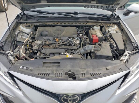 4T1R11AK6PU093468 2023 TOYOTA CAMRY Silver Rear interior view