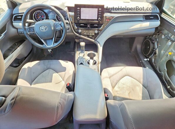 4T1R11BK4PU080653 2023 TOYOTA CAMRY Gray Dashboard view
