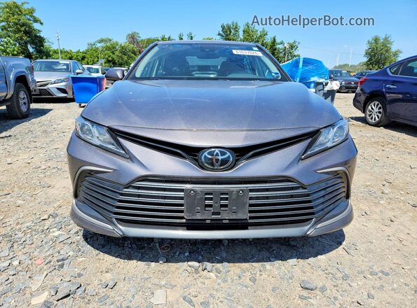 4T1R11BK4PU080653 2023 TOYOTA CAMRY Gray Front view