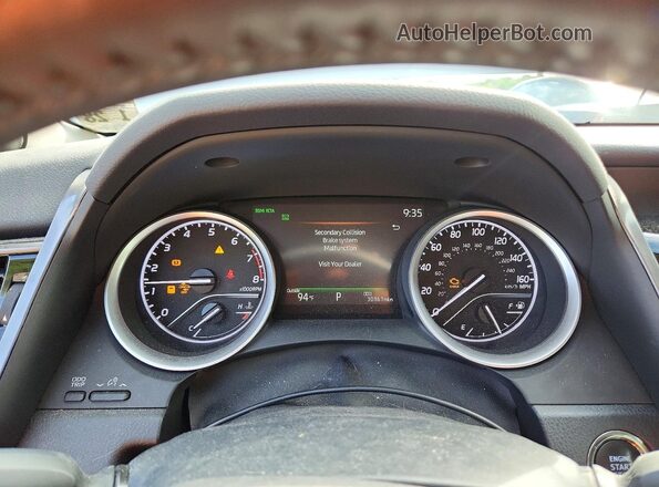4T1R11BK4PU089515 2023 TOYOTA CAMRY White ხელსაწყოთა პანელის ხედი