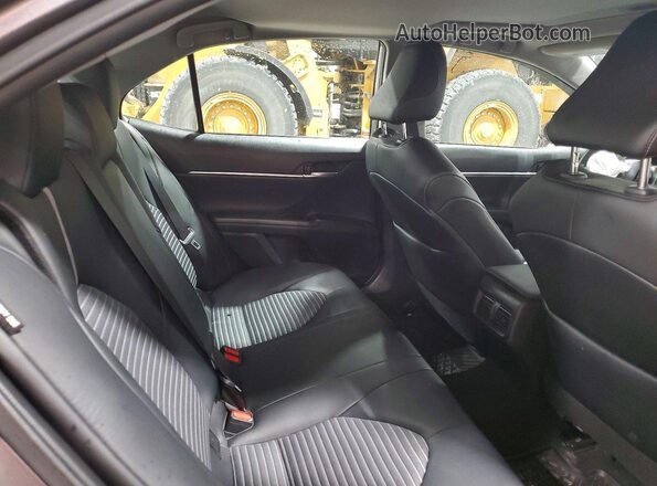 4T1S11AK1MU605375 2021 TOYOTA CAMRY Gray Вид задніх сидінь