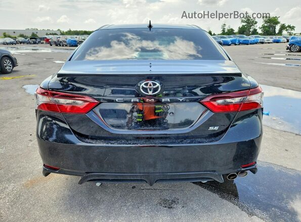 4T1T11AK3RU906970 2024 TOYOTA CAMRY Black უკანა ხედი
