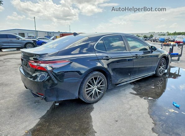 4T1T11AK3RU906970 2024 TOYOTA CAMRY Black უკანა მარჯვენა