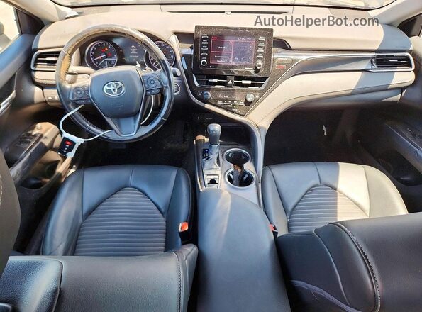 4T1T11BK2PU073027 2023 TOYOTA CAMRY Черный Вид панели приборов