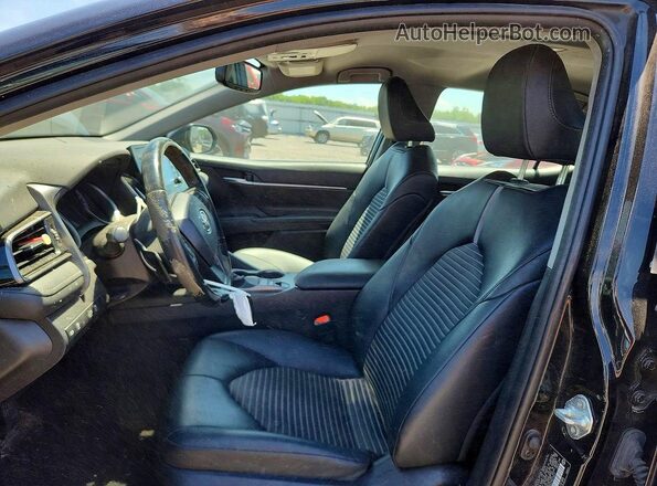 4T1T11BK2PU073027 2023 TOYOTA CAMRY Черный Вид салона спереди