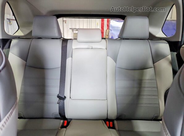 4T3B6RFV1MU033346 2021 TOYOTA RAV4 Charcoal Vista de los asientos traseros