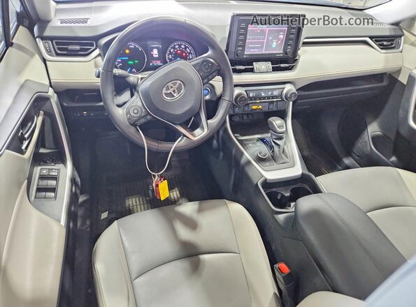 4T3B6RFV1MU033346 2021 TOYOTA RAV4 Charcoal Vista del salpicadero