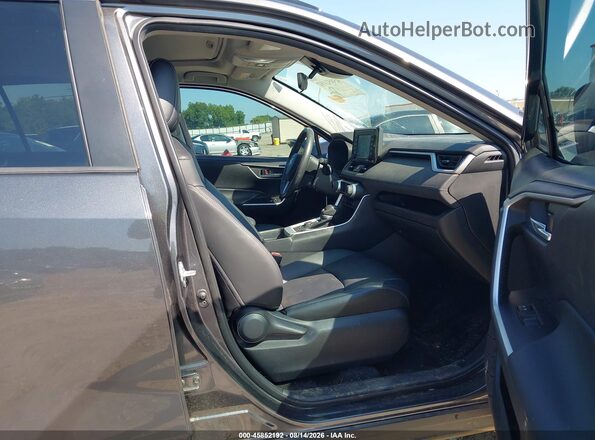 4T3B6RFV2MU034506 2021 TOYOTA RAV4 HYBRID Gray Front interior view