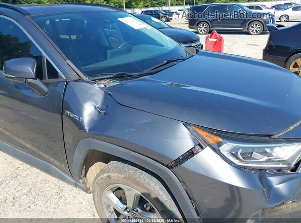 4T3B6RFV2MU034506 2021 TOYOTA RAV4 HYBRID Gray 