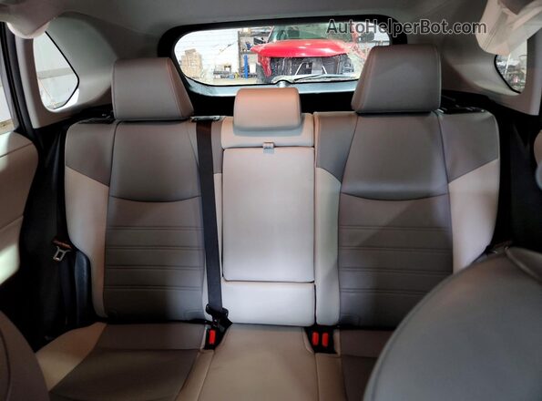 4T3B6RFV2MU045747 2021 TOYOTA RAV4 Blue Rear seats view