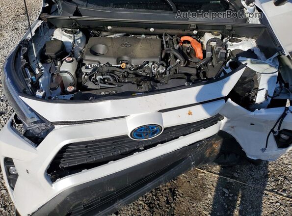 4T3B6RFV2RU140591 2024 TOYOTA RAV4 White ძრავის განყოფილების ხედი