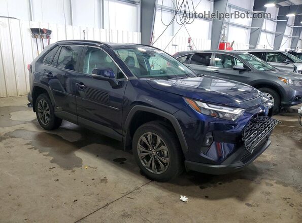 4T3B6RFV2RU157245 2024 TOYOTA RAV4 Blue Przód prawy