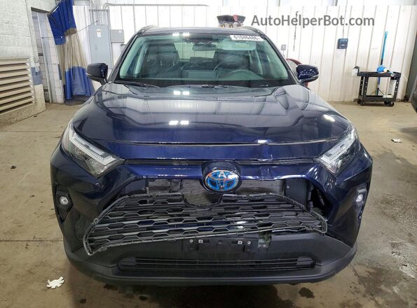 4T3B6RFV2RU157245 2024 TOYOTA RAV4 Blue Widok z przodu