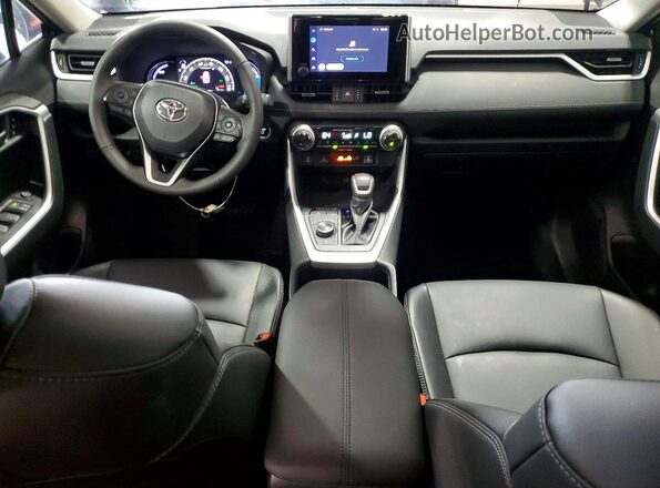 4T3B6RFV2RU157245 2024 TOYOTA RAV4 Blue Widok deski rozdzielczej